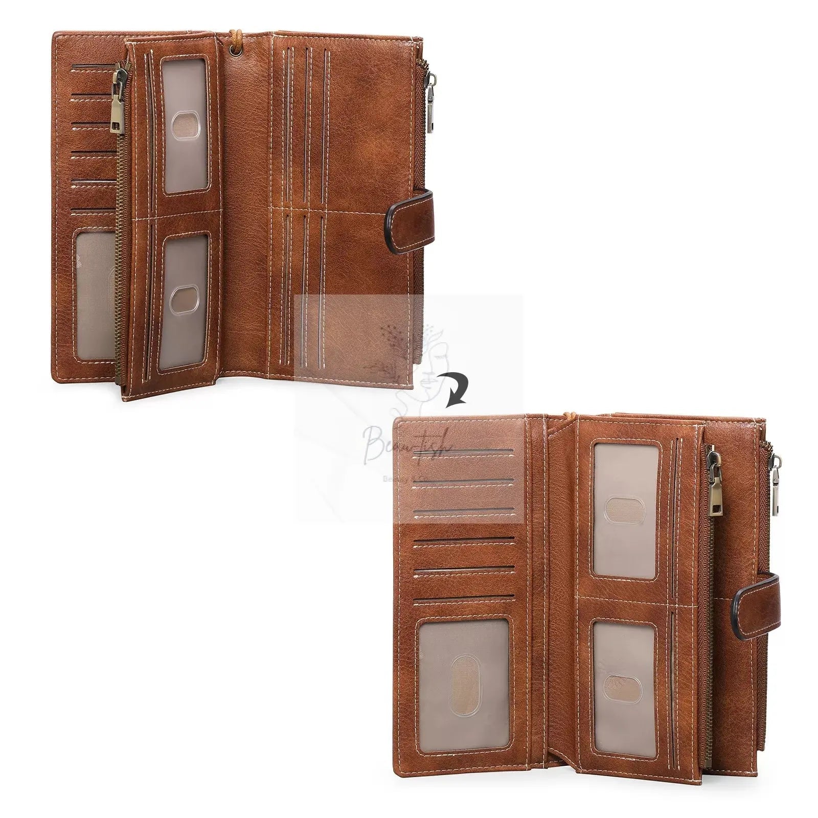 Vintage Style Leather Wallet