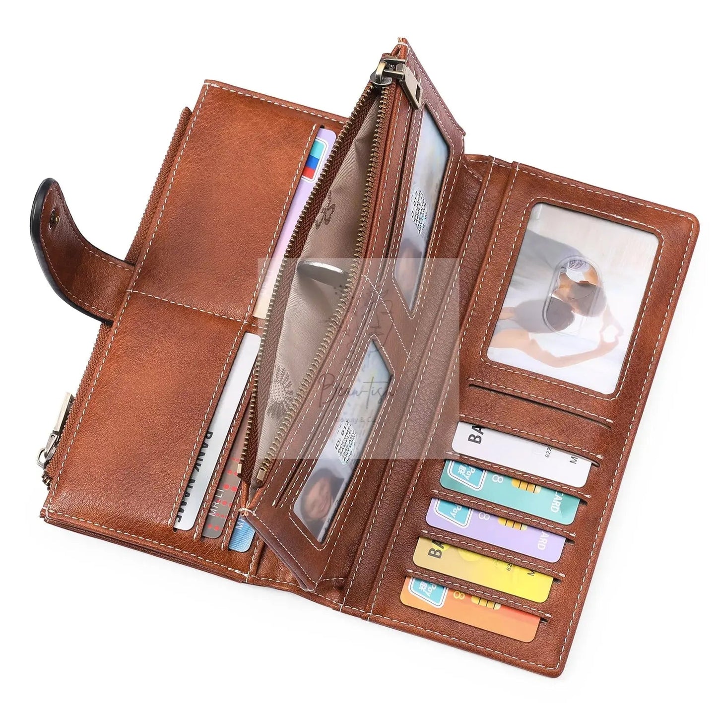 Vintage Style Leather Wallet