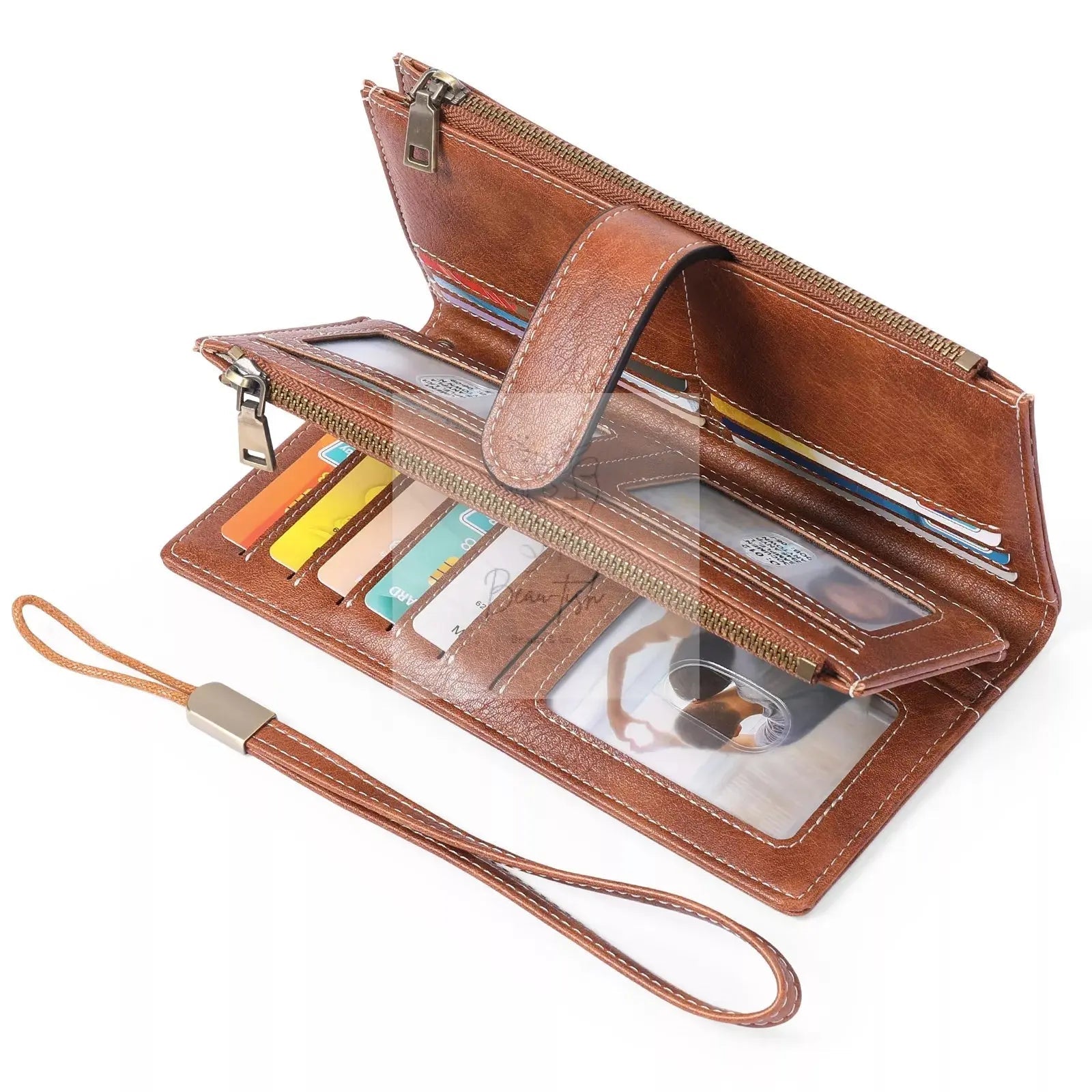 Vintage Style Leather Wallet