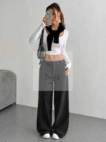 Wide Leg Corduroy Pants