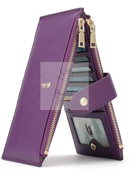 Zippered Long Wallet